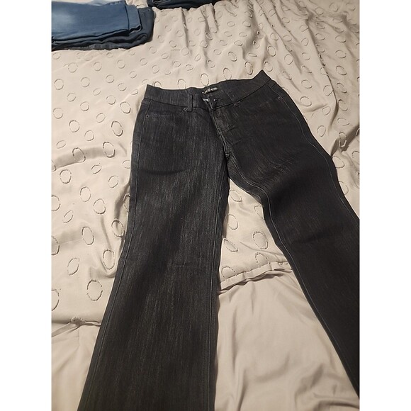 Womens Elite Bootcut Stretch Denim Blue Jeans Size 7 - Picture 2 of 8